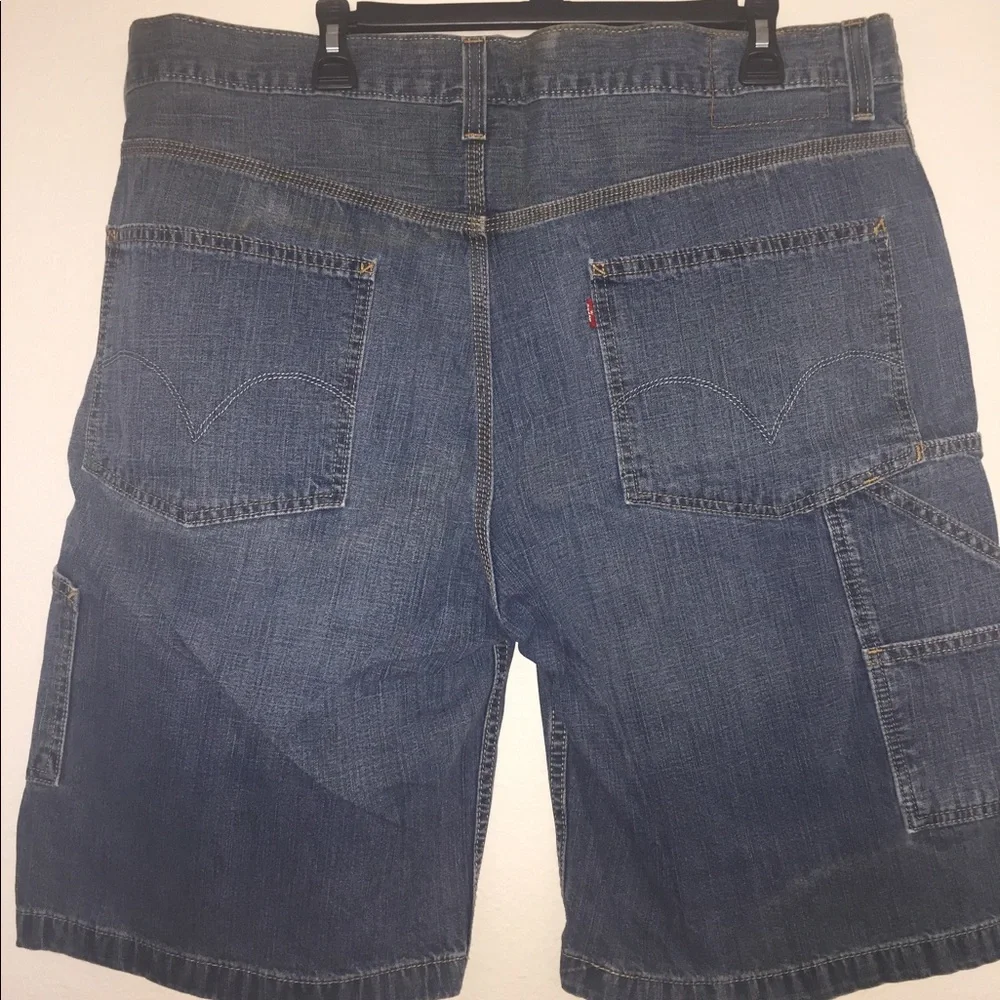Levi's Men's Blue Denim Jean Shorts
